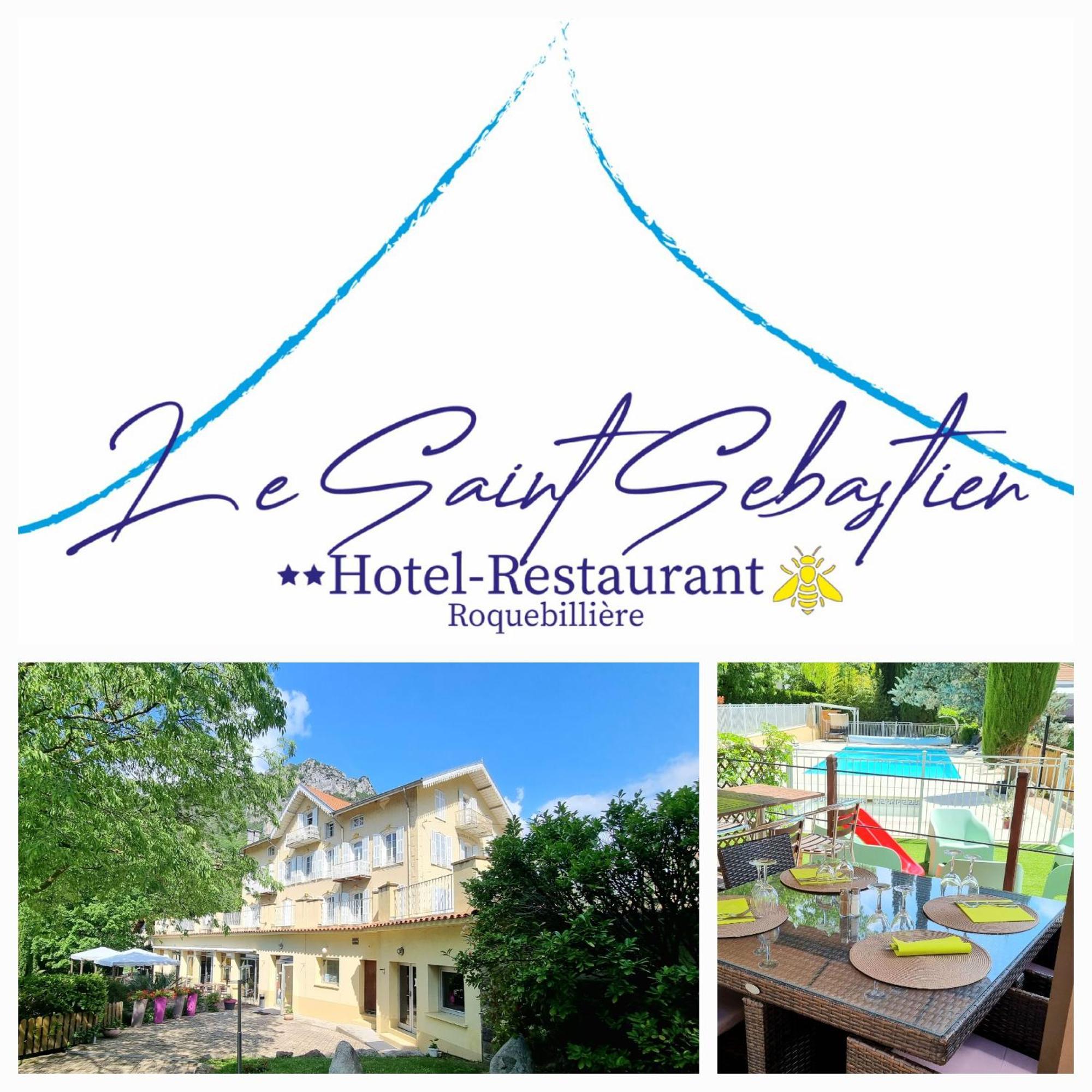 Hotel St Sebastien Roquebilliere Exterior photo